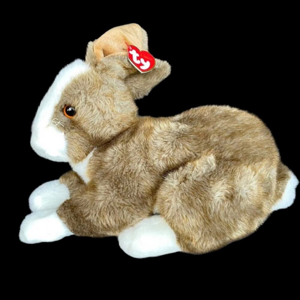 Ty Classic Bunny Rabbit Thimbles Realistic Plush Vtg 2002 Stuffed Animal Toy 12"